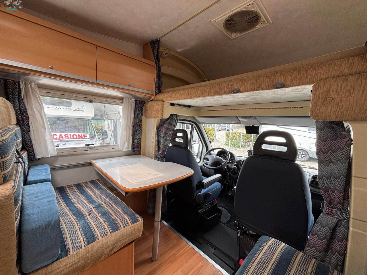 ELNAGH SUPER D 111c - MANSARDATO CON LETTI A CASTELLO IN CODA