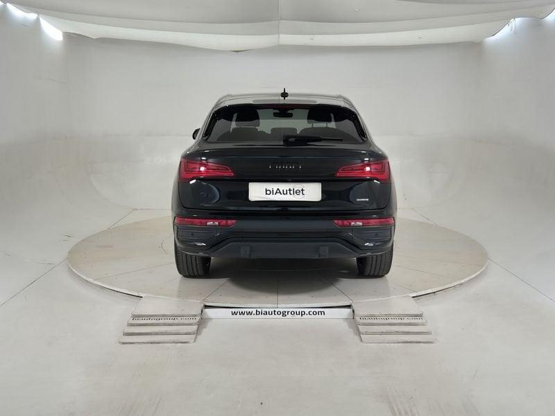 Audi Q5 I 2021 Sportback Sportback 40 2.0 tdi mhev 12V Identity Black qu