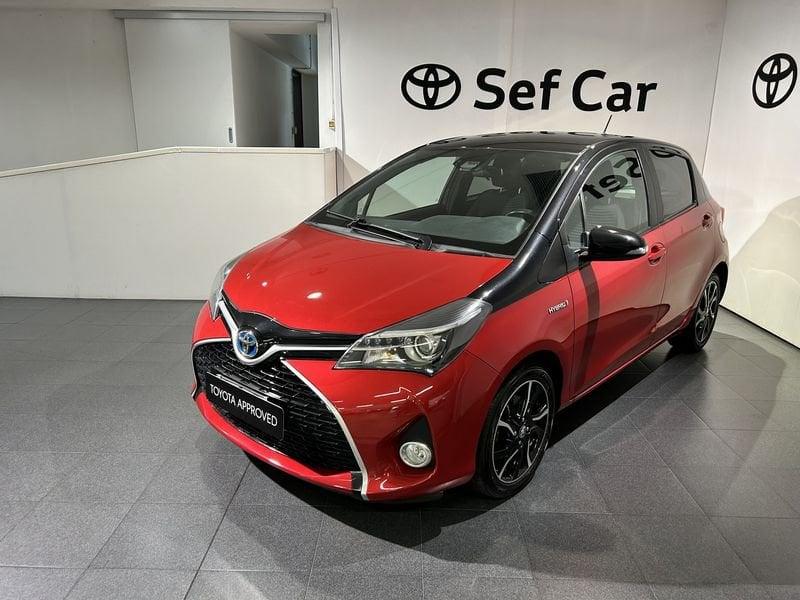 Toyota Yaris Yaris 1.5 Hybrid 5 porte Trend "Red Edition"AREA C FREE