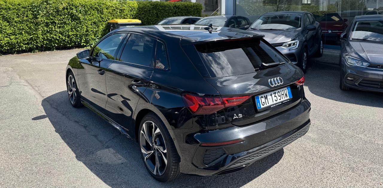 Audi A3 Sportback 35 1.5 TFSI S line / NO VINCOLI