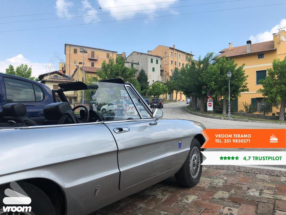 ALFA ROMEO Spider 1.6 coda tronca TARGA ORO
