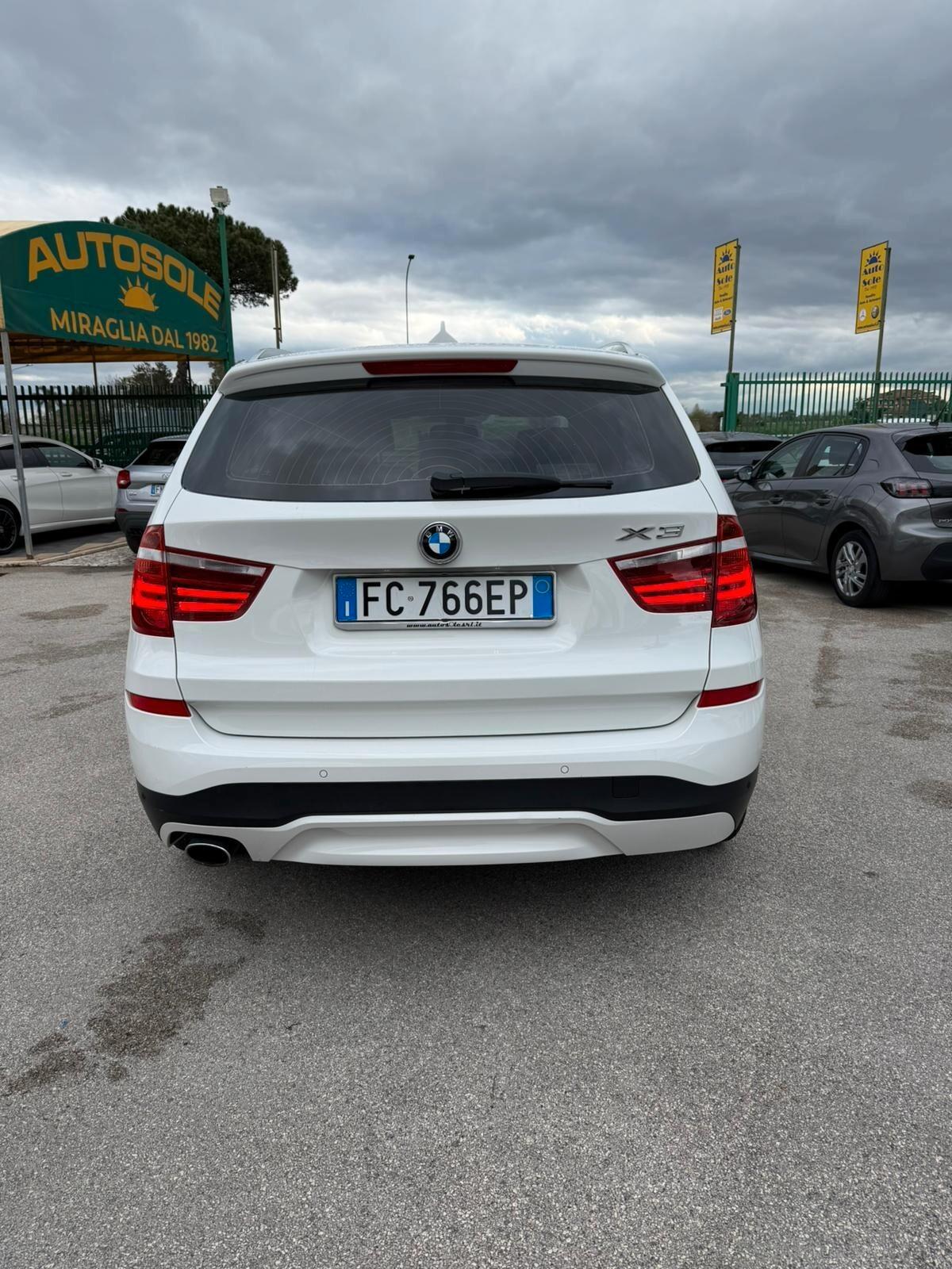 Bmw X3 20D X-DRIVE PELLE-AUTOMATICO KM 167000