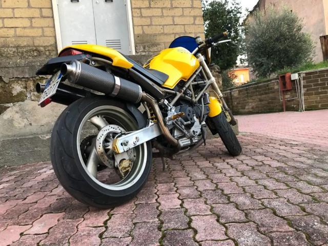 DUCATI Monster 900 Frizione a secco*Inserti carbon Look*Cupolino*