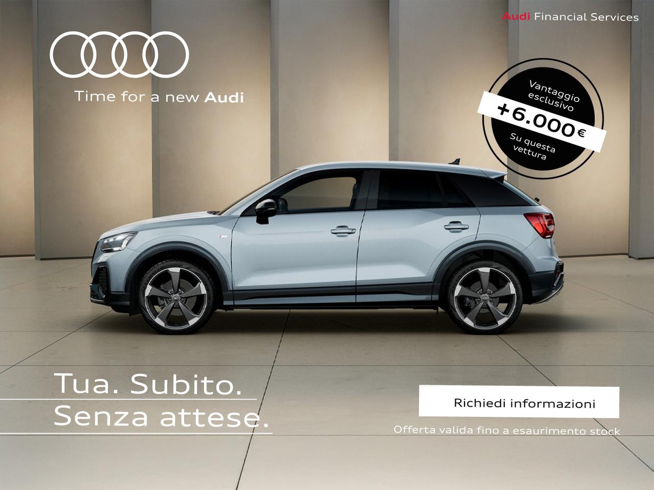 Audi Q2 35 2.0 tdi identity black s-tronic