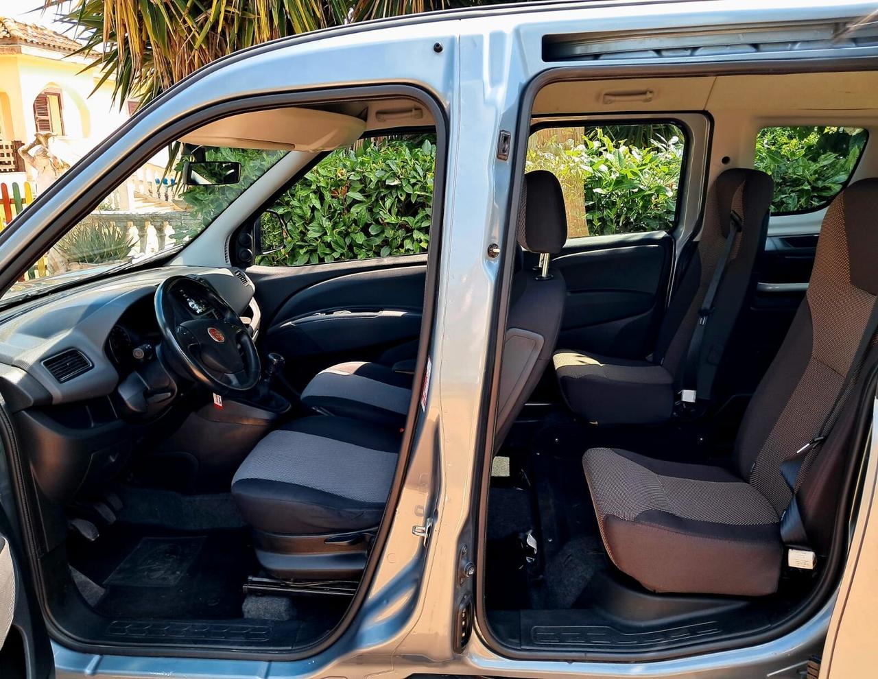 Fiat Doblo Doblò 1.6 mjet PIANALE RIBASSATO TRASPORTO DISABILI 4 piu 1