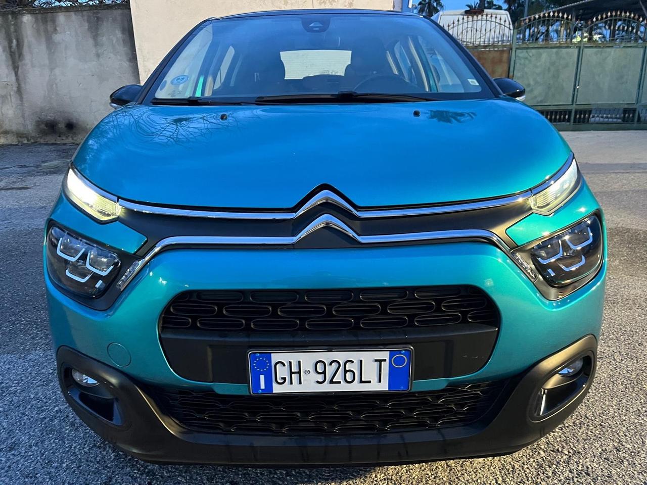 Citroen c3-1.5 blue hdi/100cv-km 38000-2022