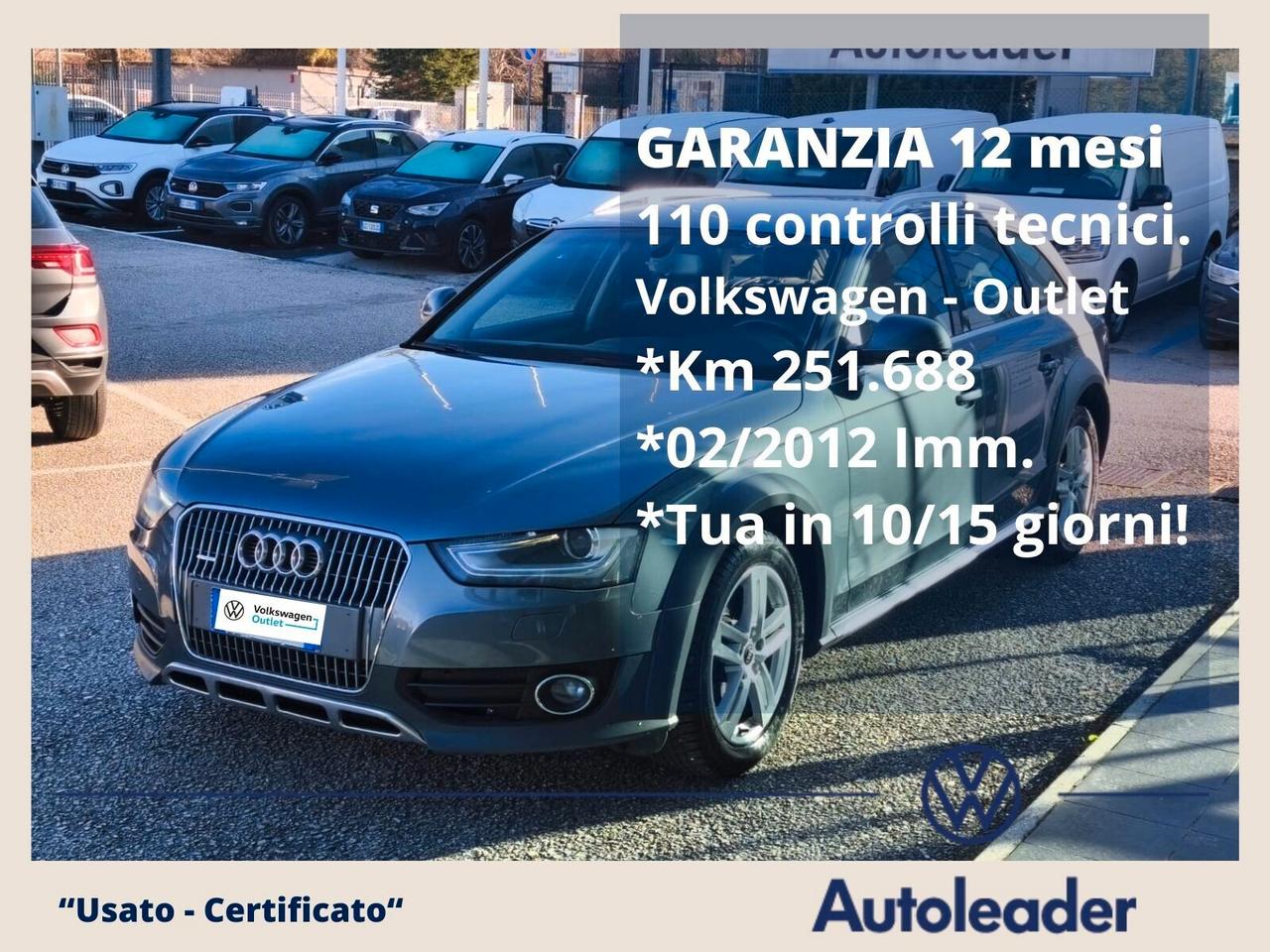 Audi A4 allroad 2.0 TDI 177 CV Advanced