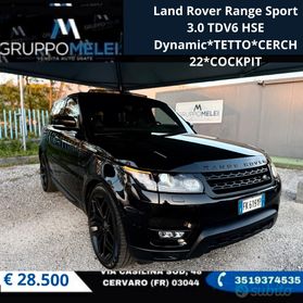 Land Rover Range Sport 3.0 TDV6 HSE Dynamic*TETTO*CERCH22*COCKPIT