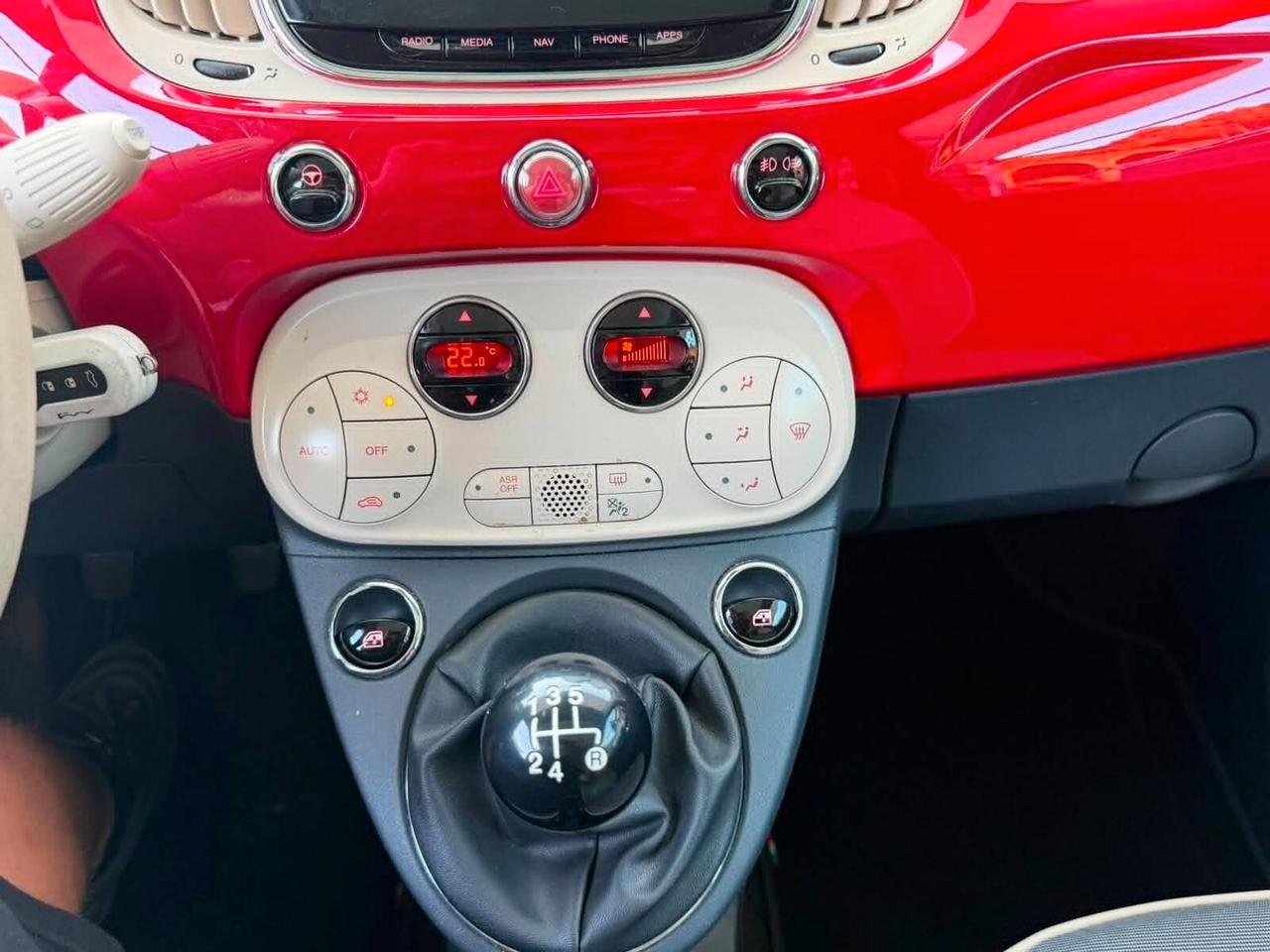 Fiat 500 1.2 69 CV FARI BIXENO-TETTO-CERCHI