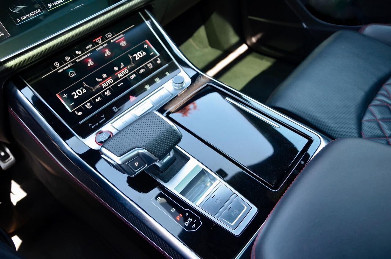 AUDI SQ8 4.0 TFSI QUATTRO 507cv TIPTRONIC, GAR, AUDI 12/27, SERVICE AUDI, UNICOPROPRIETARIO, EURO 6E, TETTO, MATRIX, BANG&OLUFSEN, SOFT CLOSE, SOSPENSIONI ADATTIVE, INSERTI CARBONIO, 23", PERMUTE