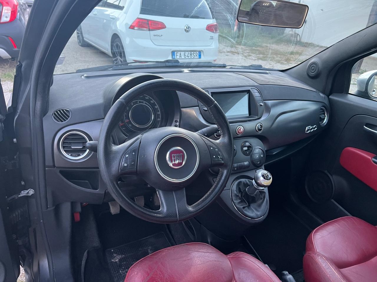 Fiat 500 0.9 TwinAir Turbo Matt Black tetto