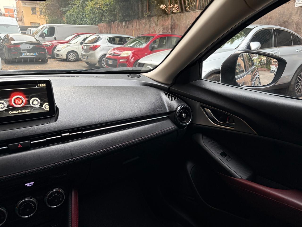 Mazda CX-3 1.5d Exceed awd 105cv - FARI LED - HEAD-UP DISPLAY - SISTEMA AUDIO BOSE