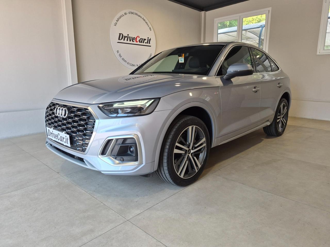 Audi Q5 SPORTBACK 40 TDI MHEV S LINE EDITION QUATTRO S-TRONIC AUTO UFFICIALE AUDI 1 PROPRIETARIO