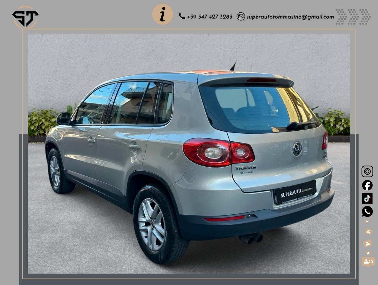 Volkswagen Tiguan 1.4 TSI Trasportabile in Italia