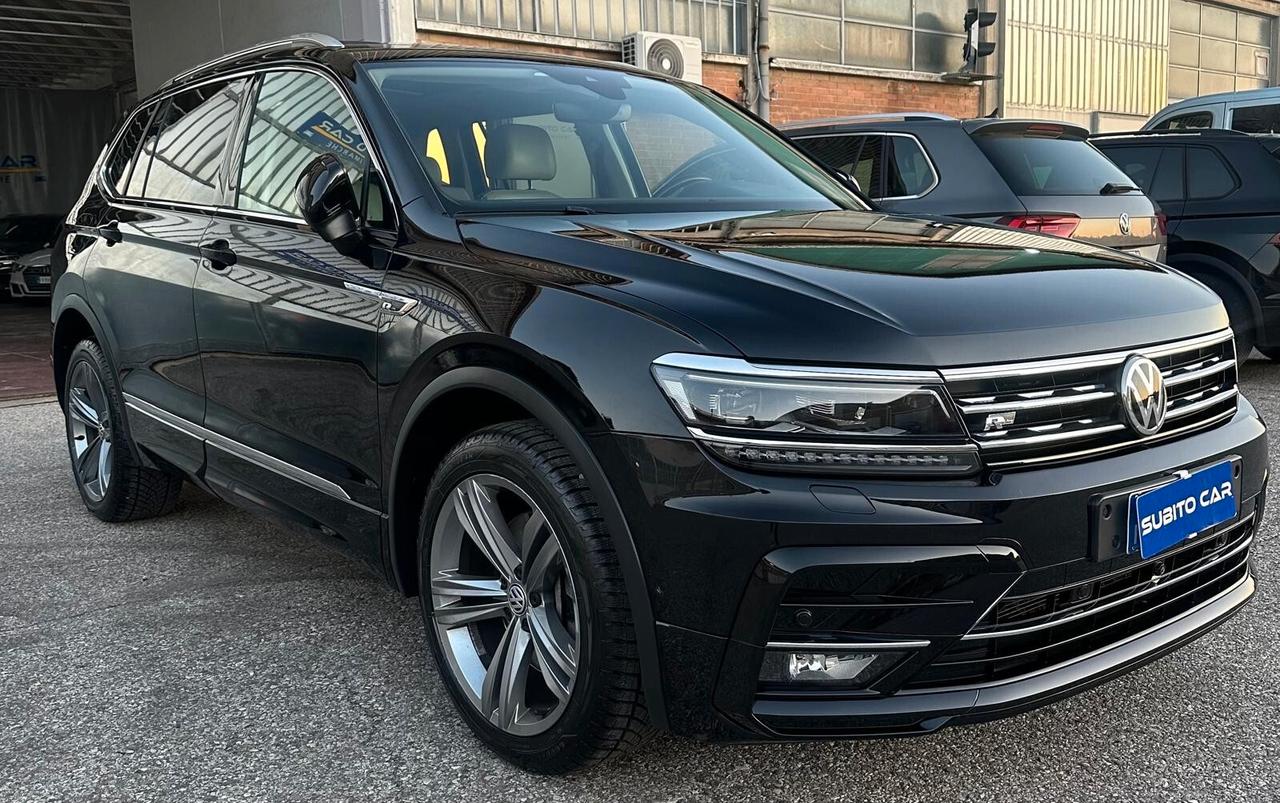 Volkswagen Tiguan Allspace Tiguan Allspace 2.0 TDI 190 CV DSG 4MOTION R-LINE TETTO APRIBILE INTERNO PELLE TOTALE