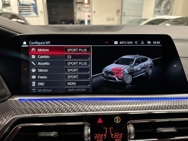 BMW X6 M Competition-22"-TettoSky-Pelle totale-Head Up-IVA