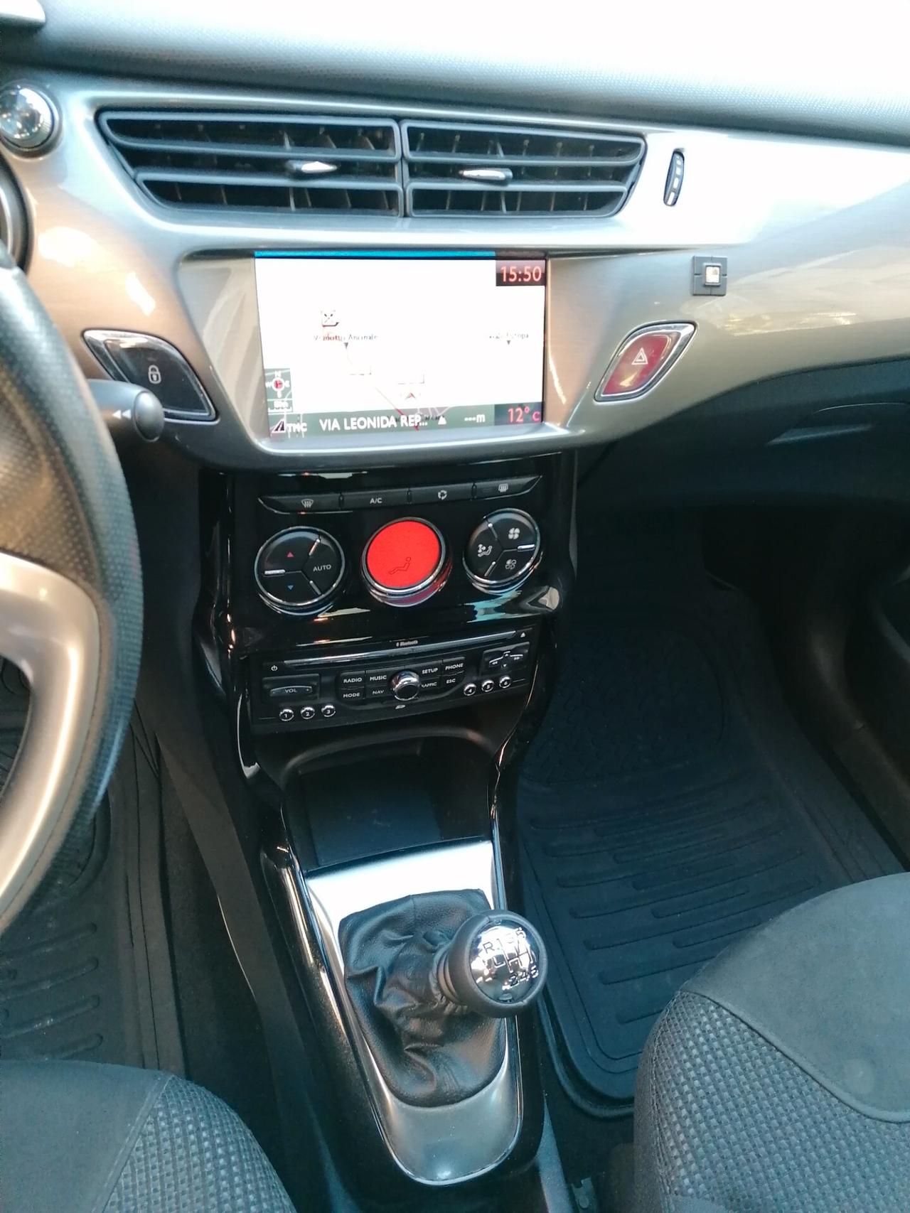 Citroen C3 1.6 e-HDi 110 Exclusive-Navy-Tetto