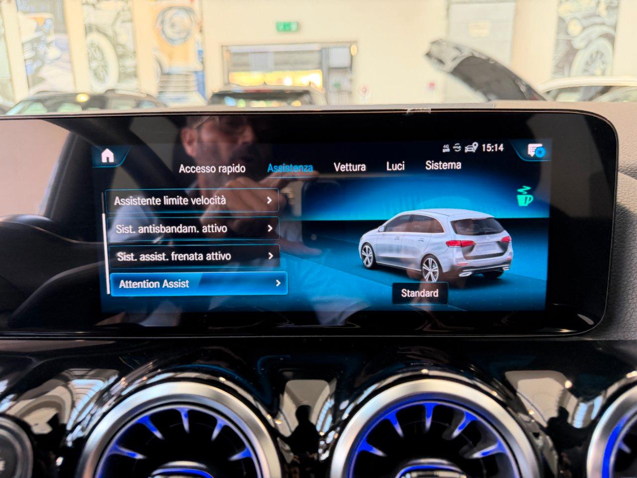 Mercedes B 200 D Premium AMG Auto-LED-18"-Camera-Carplay-Pack Luci