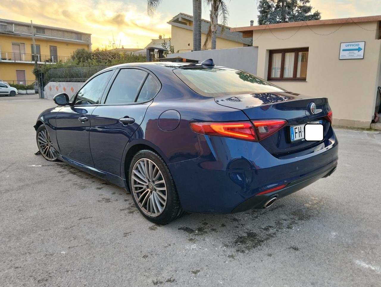 Alfa Romeo Giulia 2.2 TDI 180cv 2017 Sinistrata