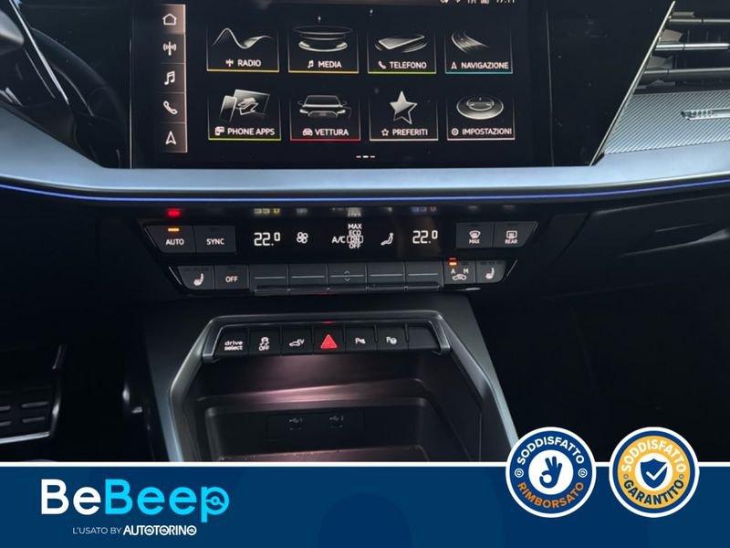 Audi A3 SPORTBACK 45 1.4 TFSI E S LINE EDITION S-TRONIC