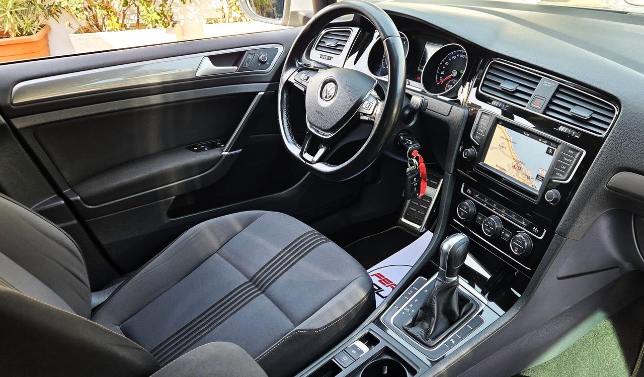 Volkswagen Golf VW 7 1.6 TDI DSG Allstar 110cv Tagliandata Garanzia 12M