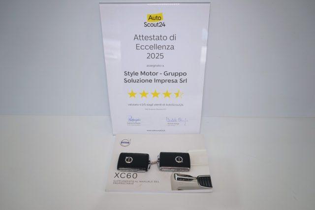 VOLVO XC60 B4 AWD Geartronic Inscription Ufficiale Certificat