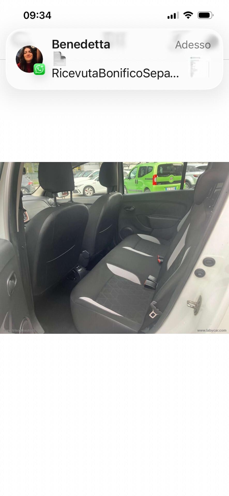 Dacia Sandero 0.9 TCe 12V TurboGPL 90CV Start&Stop Lauréate