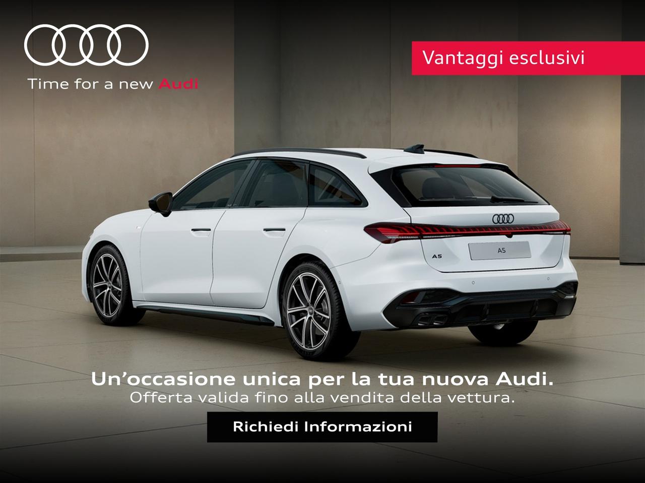 Audi A5 avant 2.0 tdi mhev+ s line edition 204cv s-tronic