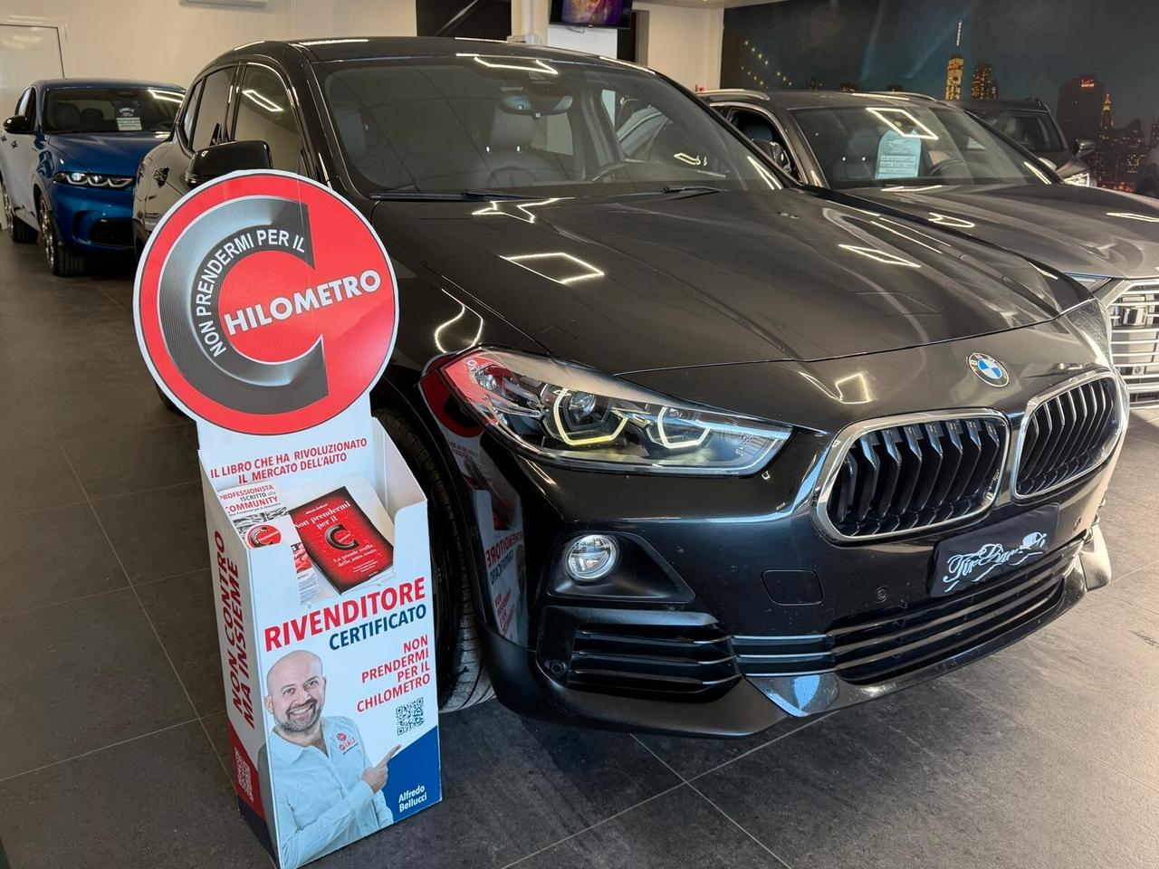 BMW X2 18D S-DRIVE SPORT 2.0 150CV PELLE NAVI CAM ANNO 2019
