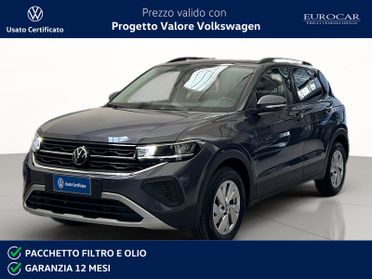 Volkswagen T-Cross 1.0 tsi life 95cv