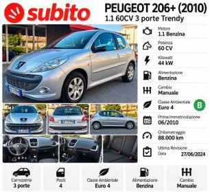 Peugeot 206 Plus 1.1 60CV 3p. Trendy