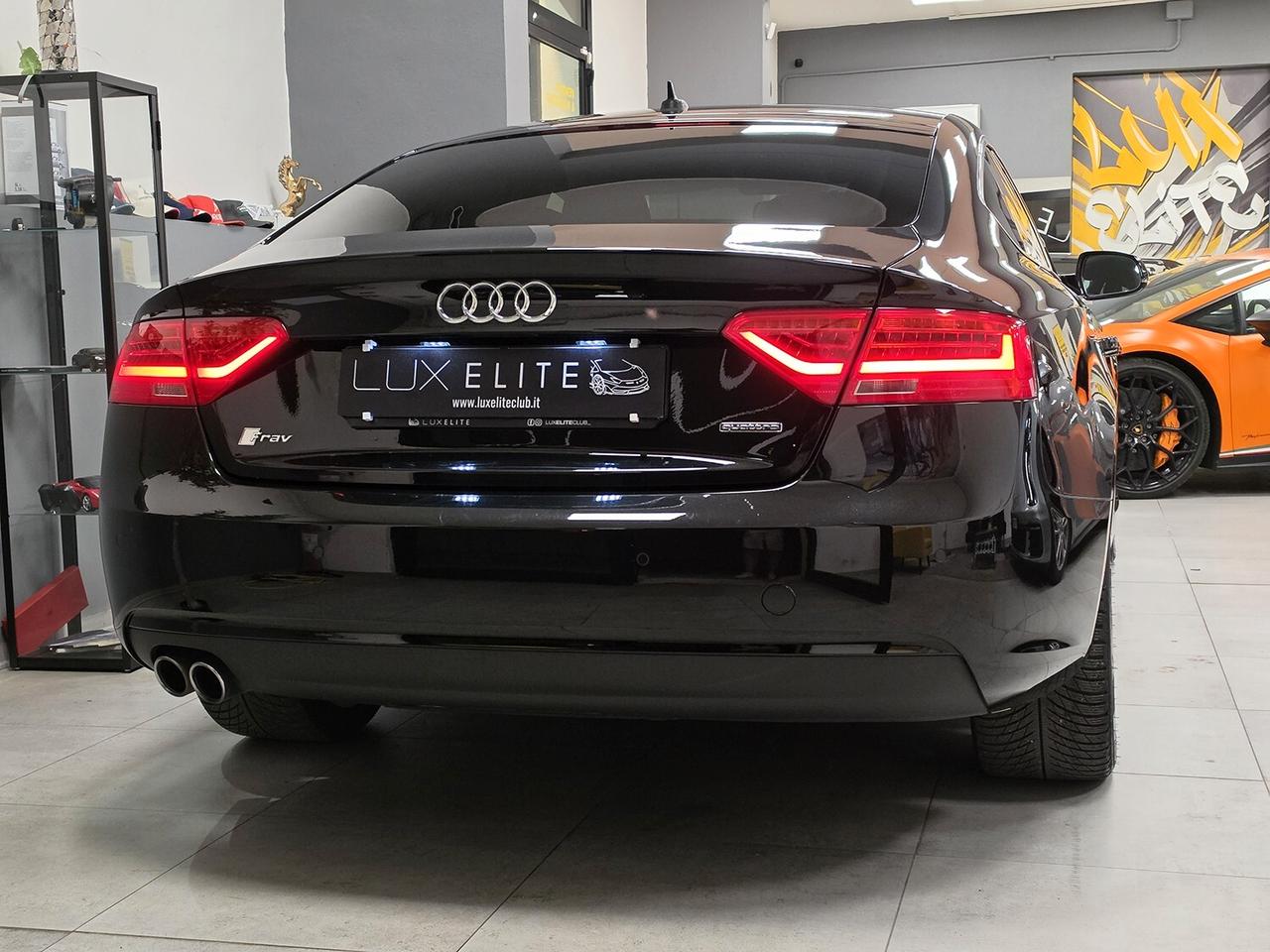Audi A5 Sportback 2.0 tdi Edition quattro 190cv s-tronic NERO MYTHOS _ UNICO PROPRIETARIO GARANZIA 12 M