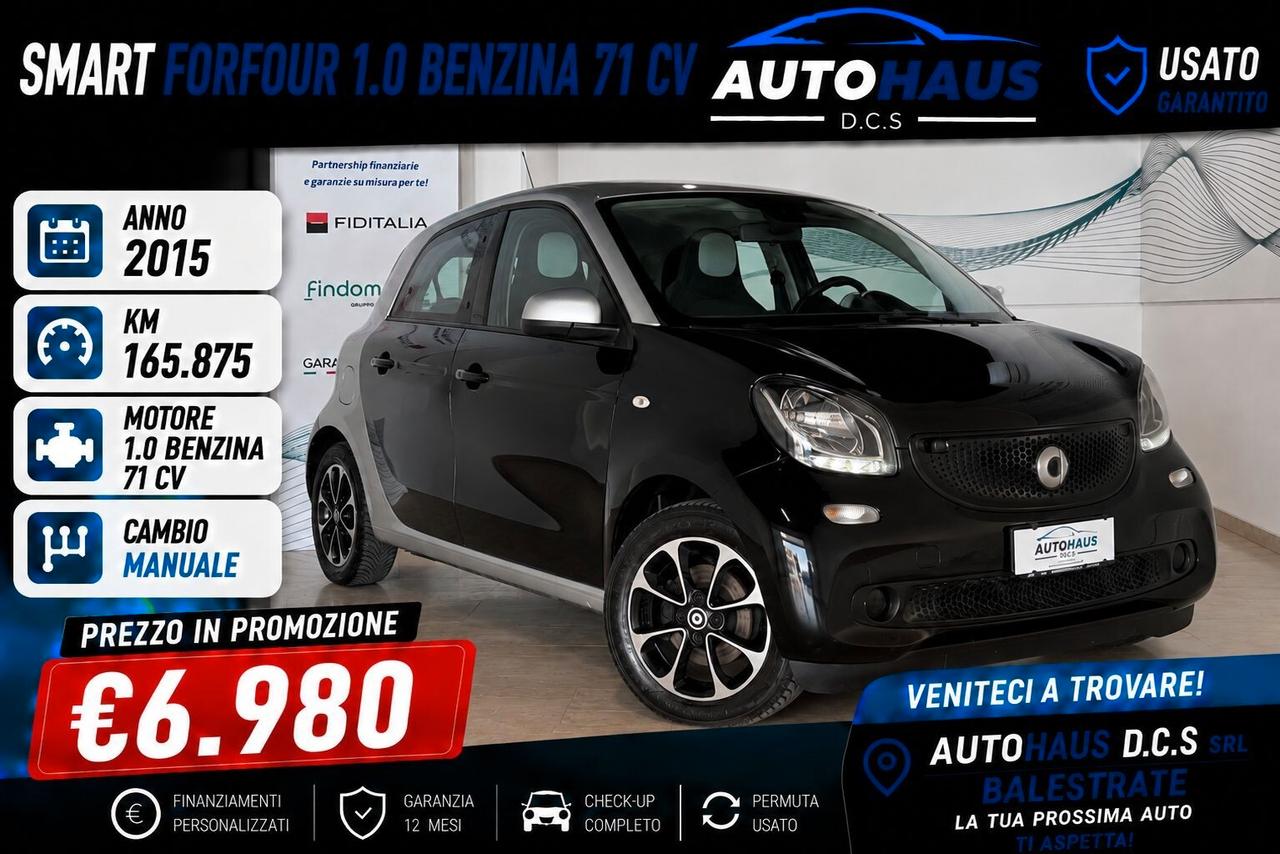 Smart ForFour 1.0 Benzina 71 CV