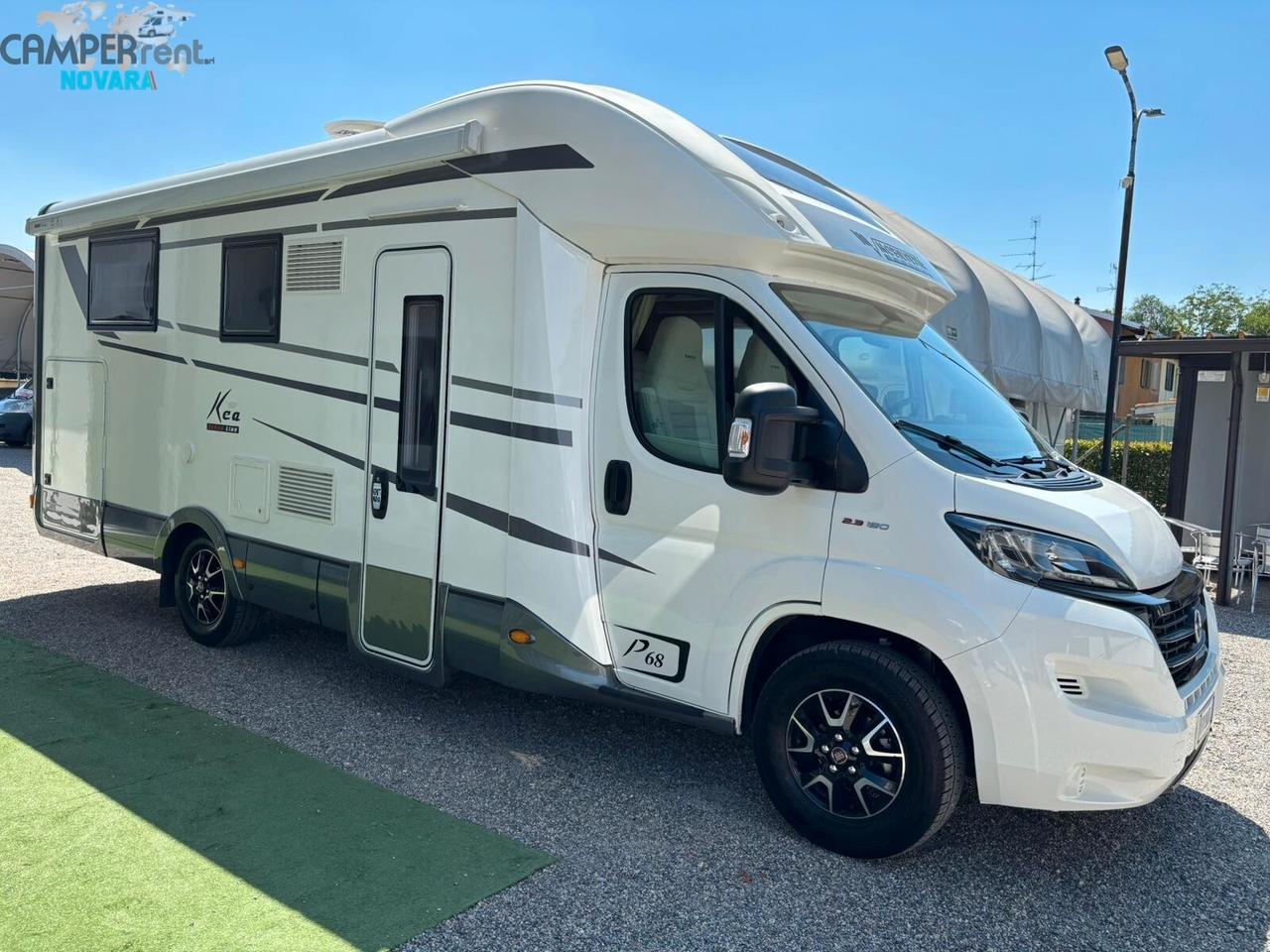 MOBILVETTA KEA TEKNO LINE P68 - SEMINTEGRALE CON LETTO NAUTICO ED AMPIO GARAGE