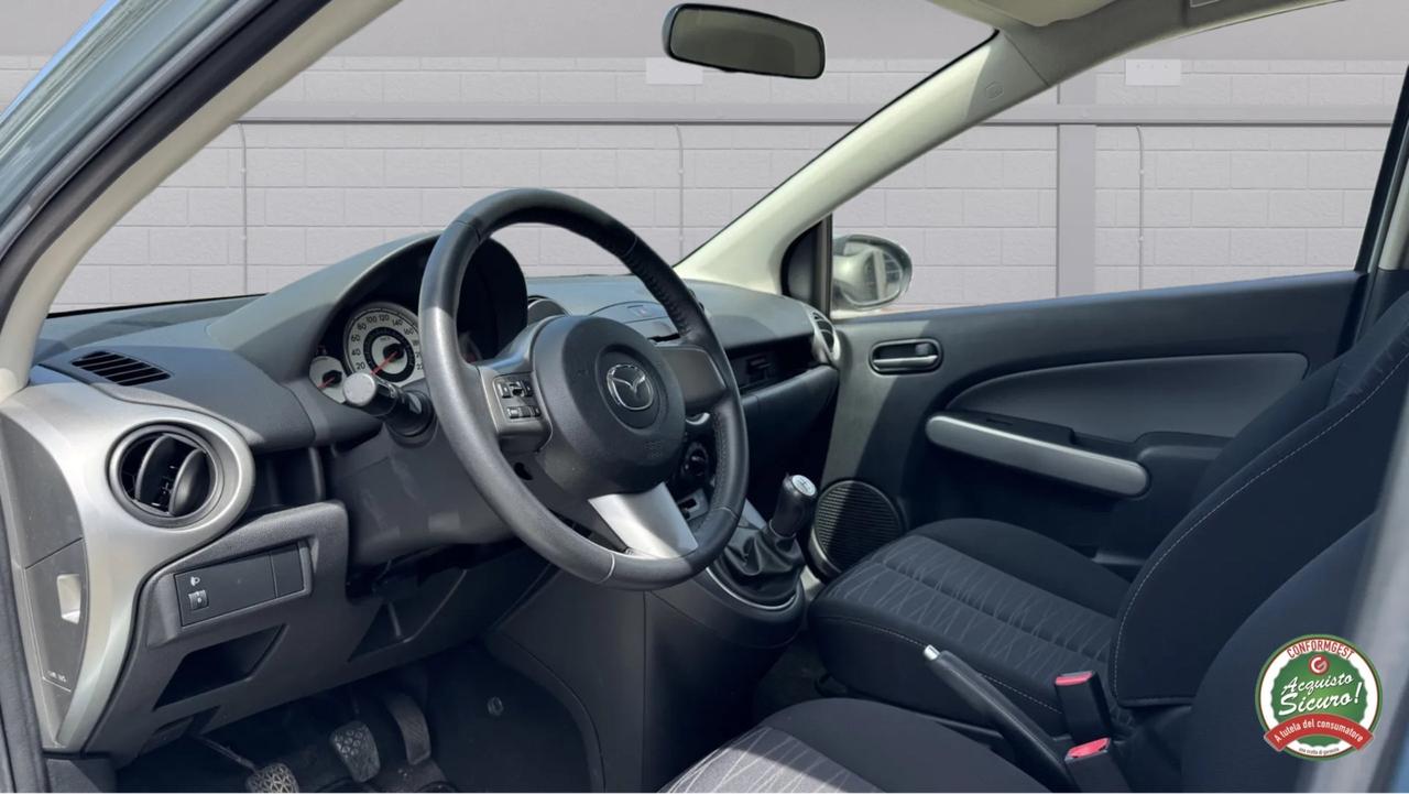 Mazda 2 5p 1.3 75cv **Garanzia Guasti 12 mesi**