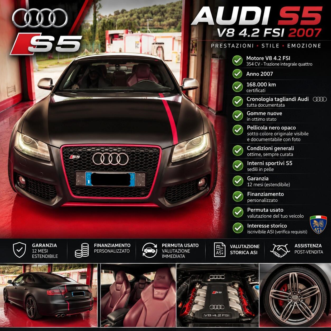 Audi A5 S5 4.2 V8 quattro