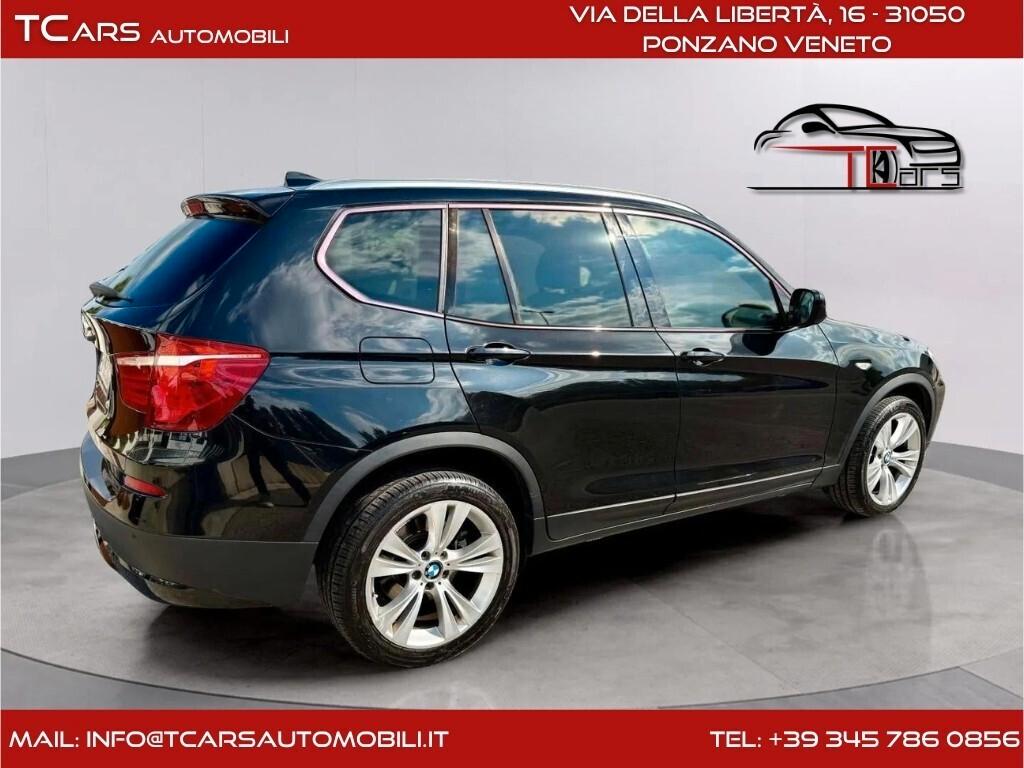 BMW X3 3.0 XDRIVE UNIPRO KM CERT GARANZIA 3 ANNI