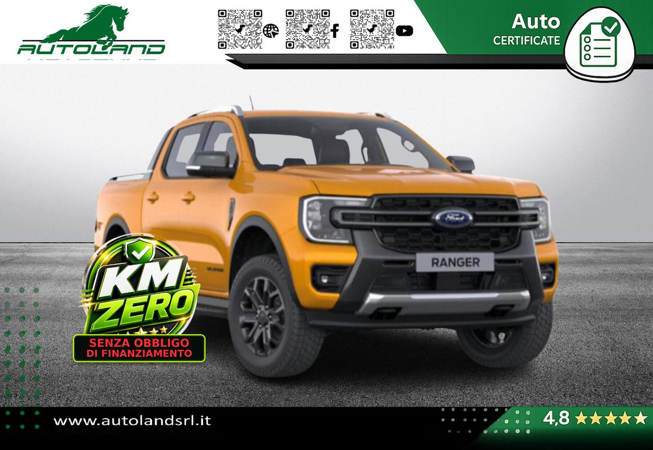 Ford Ranger 2.0 ecoblue doppia cabina Wildtrak X awd 205cv auto