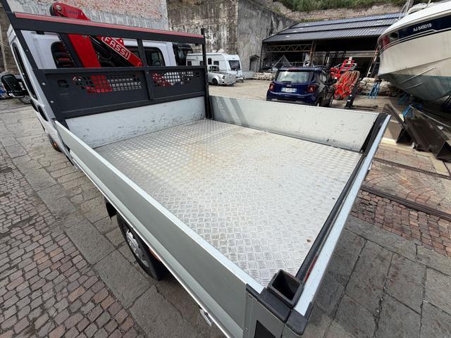 FIAT Ducato 140CV DOPPIA CABINA GRU E CASSONE FISSO
