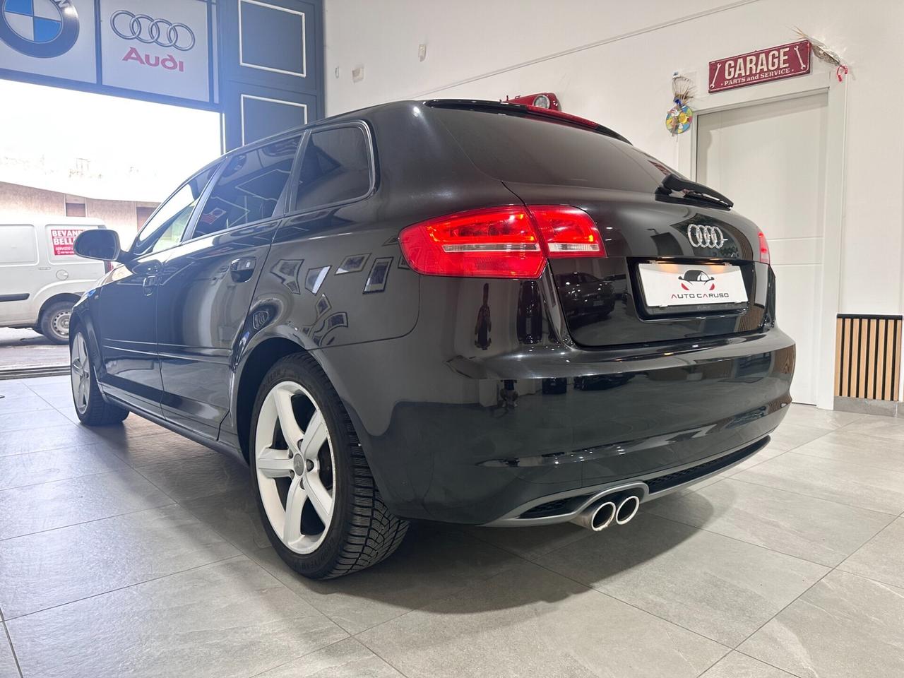 Audi A3 SPB 2.0 TDI 170cv S LINE - UNICO PROP - DA VETRINA