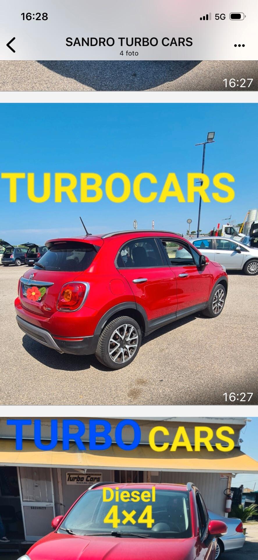 Fiat 500X 2.0 MultiJet 140 CV 4x4 CAMBIO AUTOMATICO