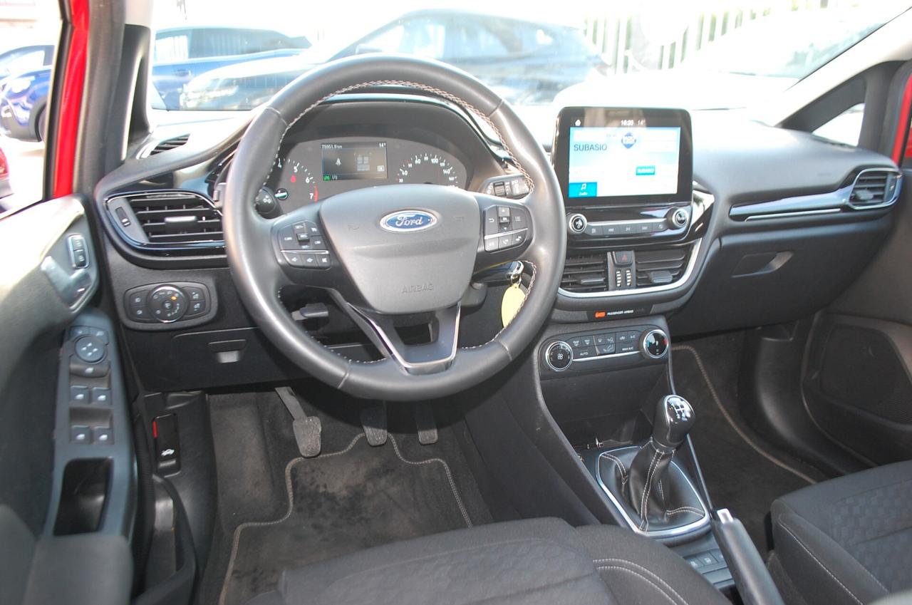 Ford Fiesta 5p 1.1 Titanium Gpl 75CV Uff Italy Led App USB