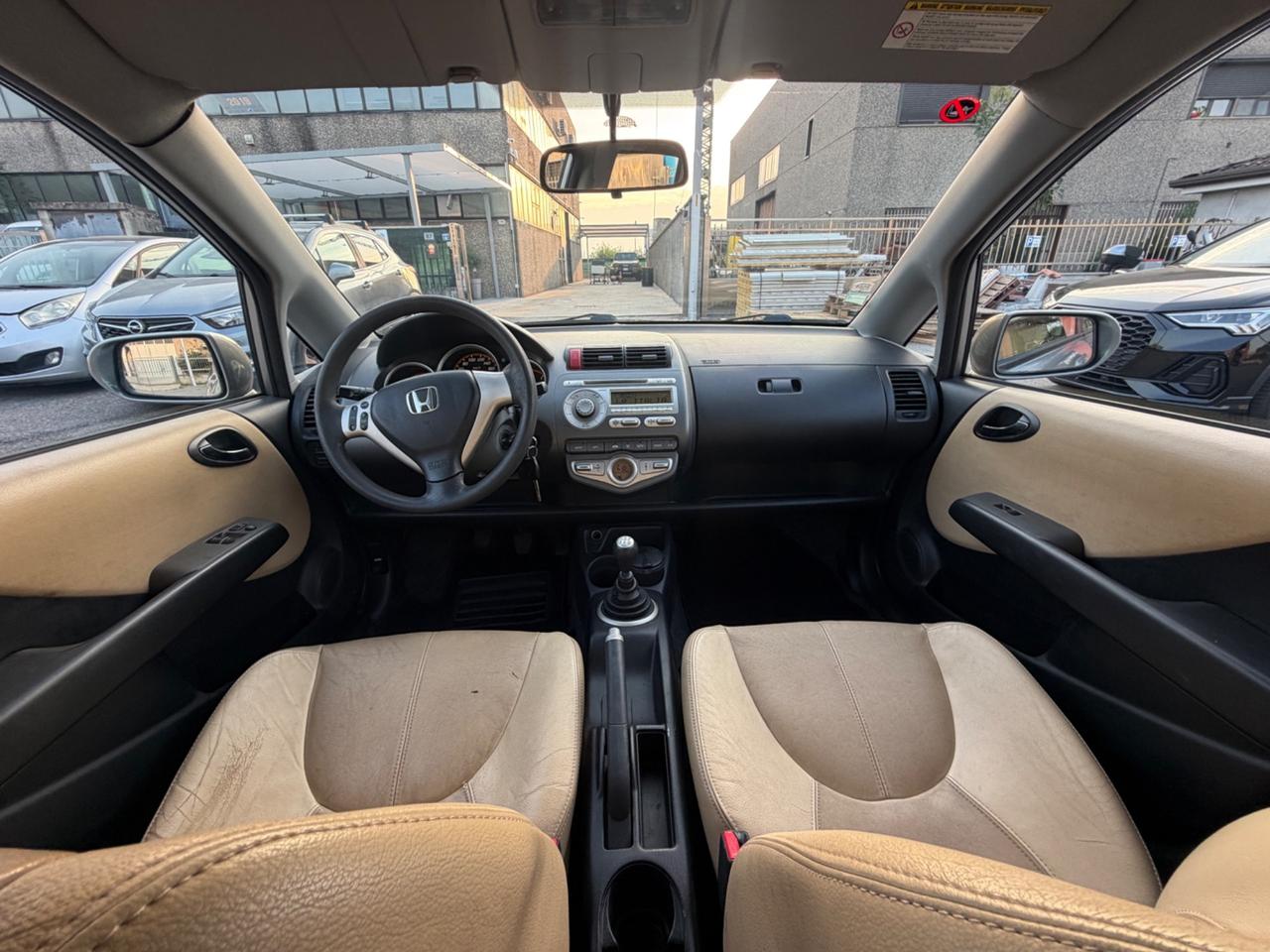 HONDA JAZZ 1.4 BENZINA EURO4 PELLE BEIGE CLIMA