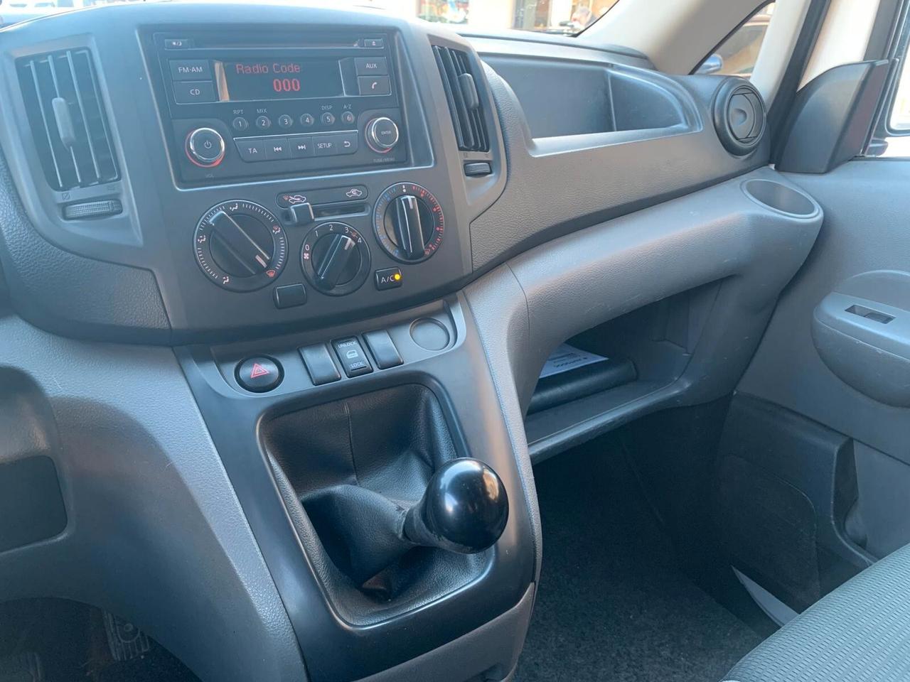 Nissan NV200 doppia porta laterale