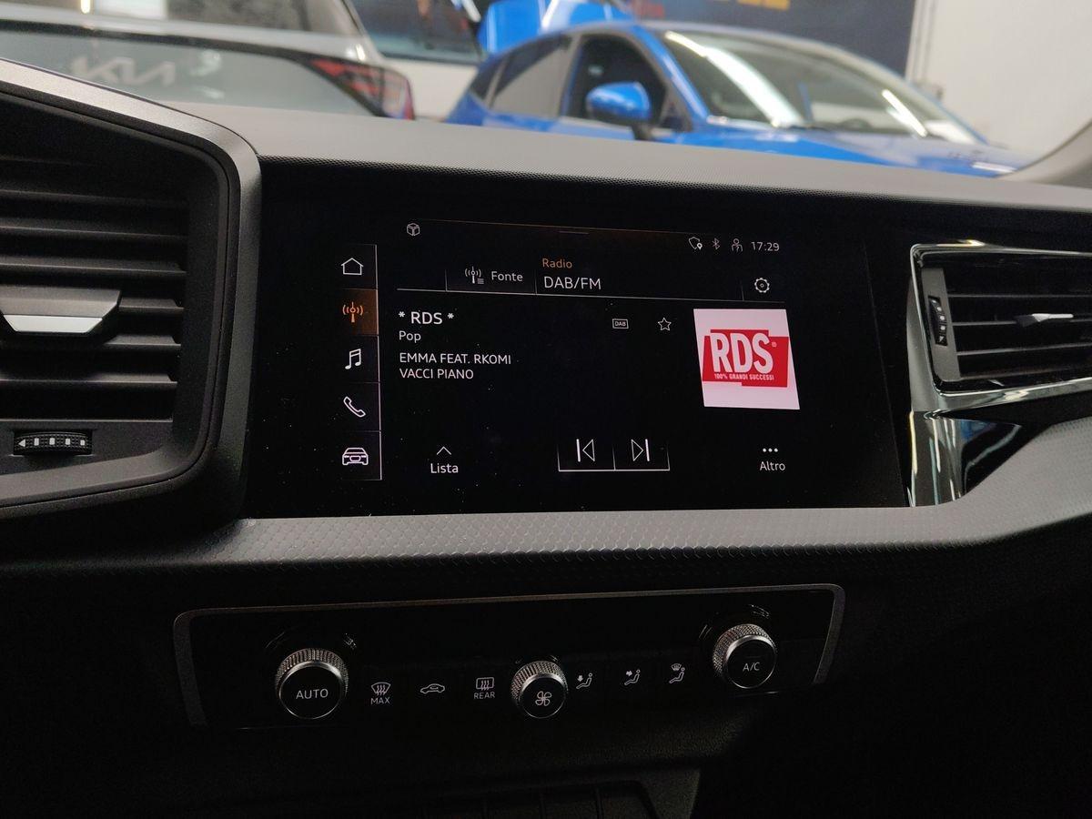 AUDI A1 II 2019 Sportback - A1 Sportback 25 1.0 tfsi Admired my20