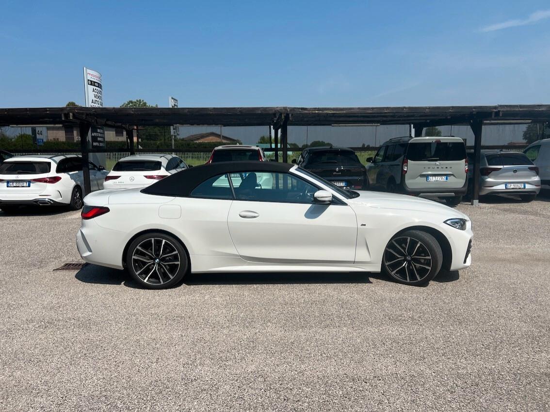 BMW 420 d 190 cv Cabrio mhev 48V Msport PREZZO IVA INCLUSA