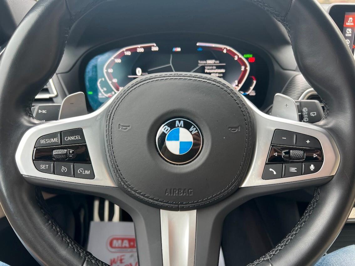 BMW X3 xdrive20d mhev 48V Msport auto UNICO PROPRIETARIO