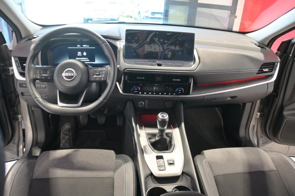 NISSAN QASHQAI 1.3 140CV MHEV 6M. N-CONNECTA ( ADAPTIVE CRUISE - NAVI - COCKPIT - FARI LED - MIRROR - PDC - TELECAMERA 360 - AMBIENT LIGHTS )