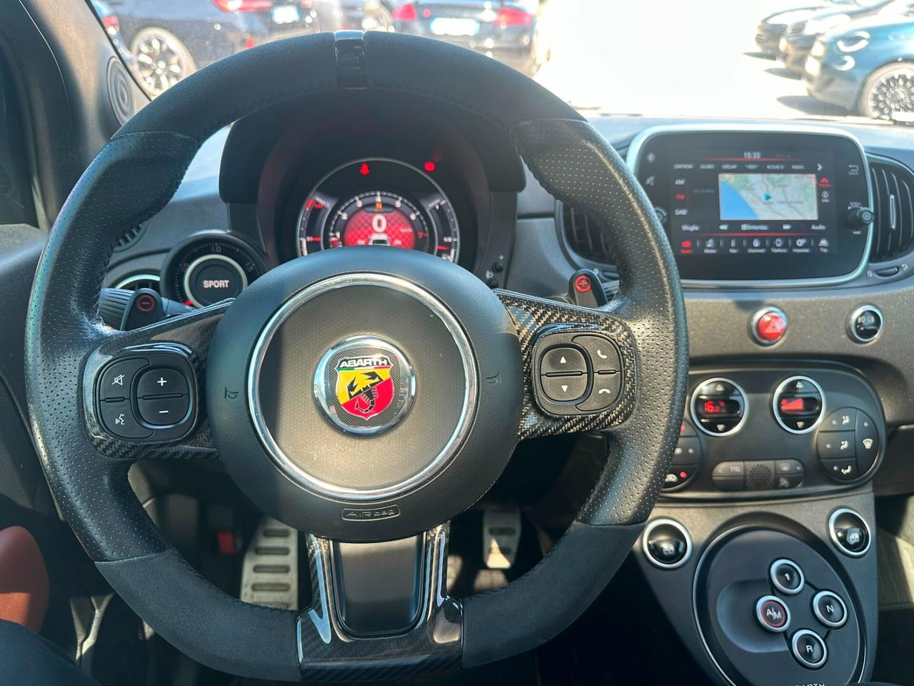 Abarth 595 1.4 Turbo T-Jet 180 CV COMPETIZIONE/ TETTO/ SENSORI/ PELLE/ CARBONIO/ PROMO