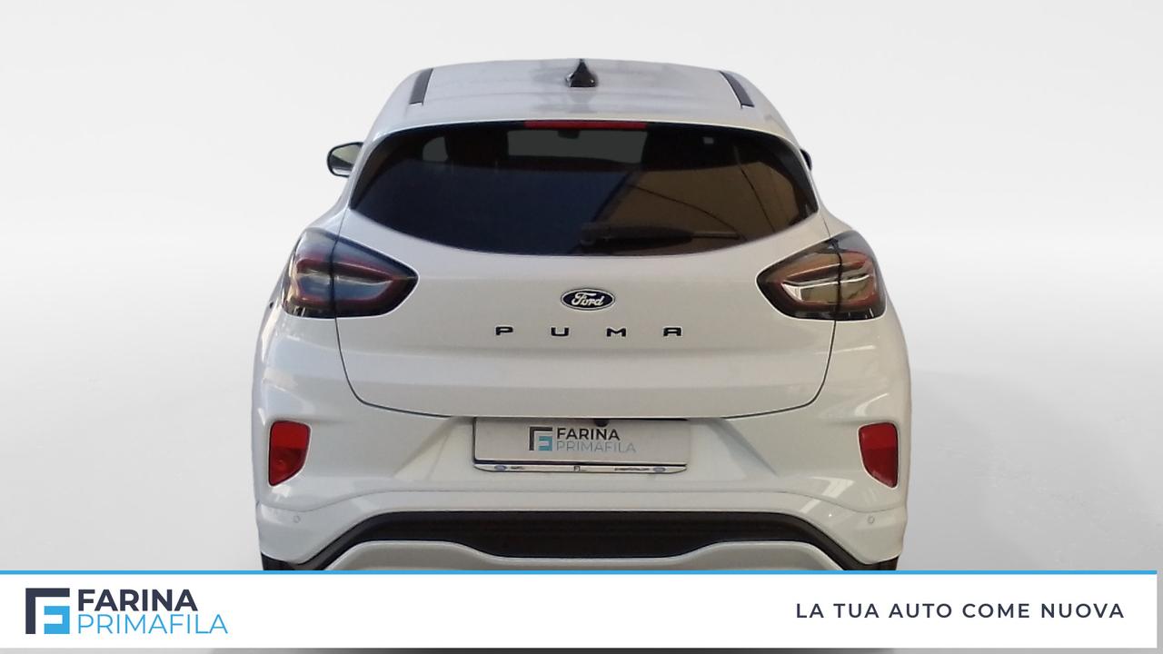 FORD Puma ST-Line 1.0 EcoBoost Hybrid 125CVTrasmissione manuale a 6 rapporti Trazione anteriore